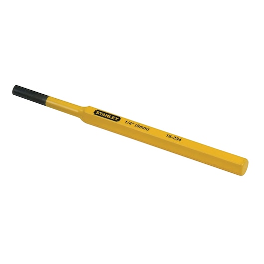 Quarter inch by 6 inch pin punch.