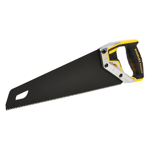 Profile of 15 inch fatmax tri material hand saw.