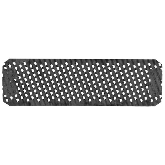 Left profile of five and a half inch surform pocket fine cut replacement blade.