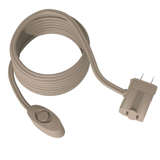 Cord Max switch polarized extension cord.