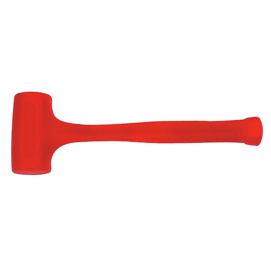 21 ounce compo cast standard head soft face hammer.