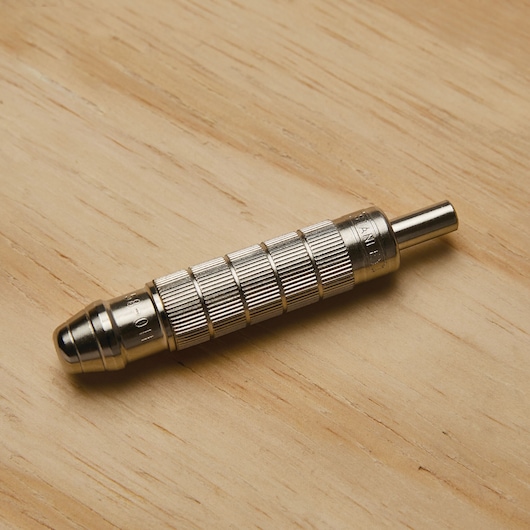Nickel plated for durability feature of 9 sixteenth inch self centering nail sets.