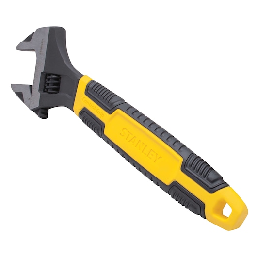 Profile of 12 inch Adjustable Wrench.