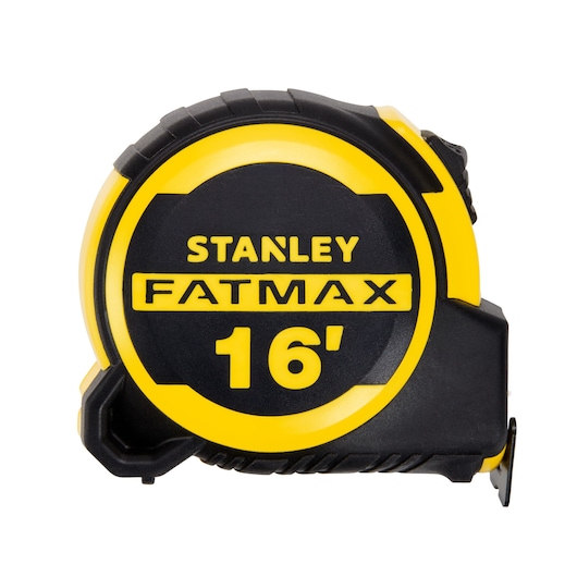 Profile of 16 foot fatmax tape measure.