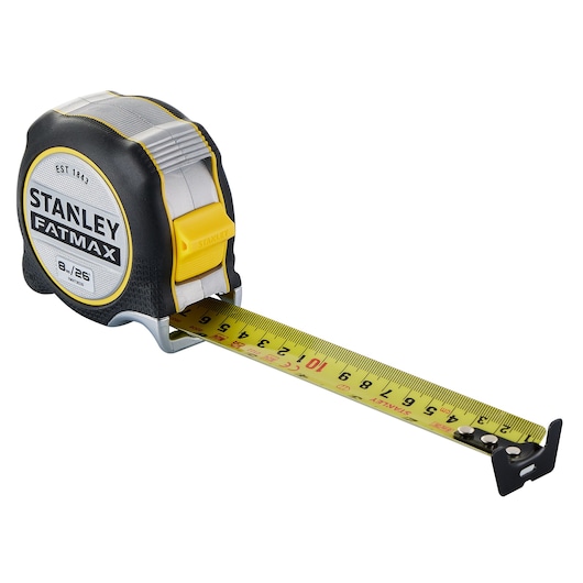 Stanley (8m) 26' Tape Measure FMHT38326S  / Sample Measuring Tape Shell ST FATMAX PREMIUM (8m) 26 FT beauty image view1      