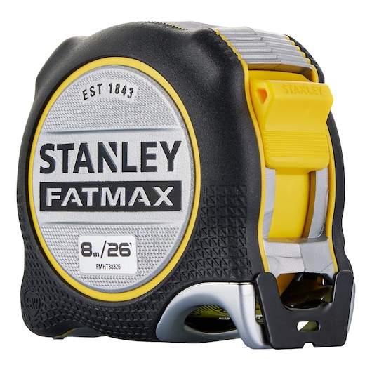 Stanley (8m) 26' Tape Measure FMHT38326S  / Sample Measuring Tape Shell ST FATMAX PREMIUM (8m) 26 FT beauty image view3   