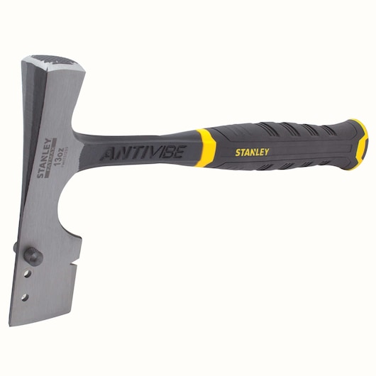 Profile of 13 ounce fatmax shinglers hammer.
