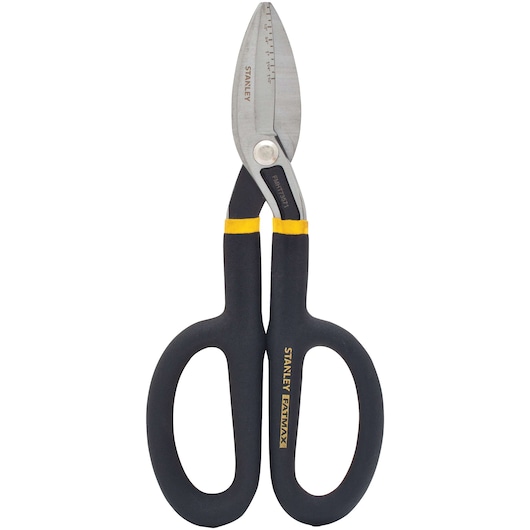 Profile of 10 inch fatmax all purpose tin snips.