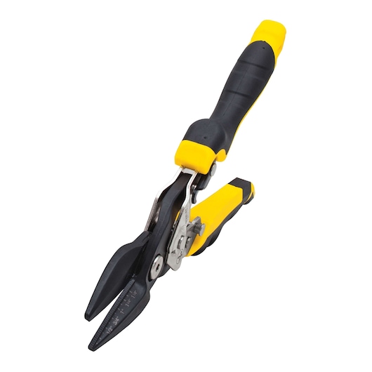 Right profile of fatmax straight cut aviation snips.
