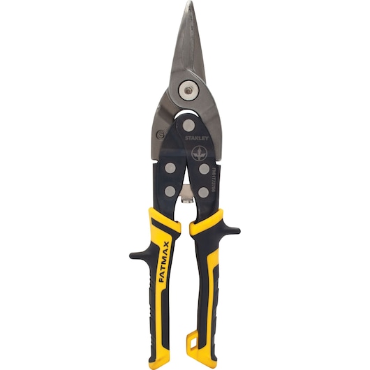 Profile of fatmax straight cut aviation snips.