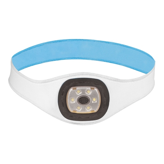 120 Lumen rechargeable L E D head band light.