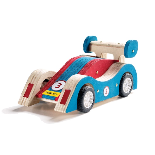 Pull back sports car.