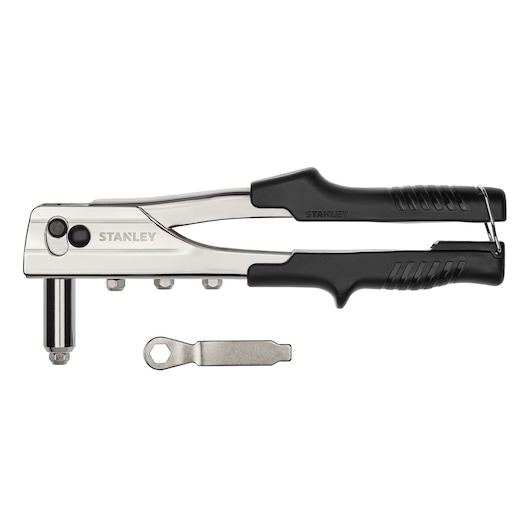 STANLEY® 10 IN. RIGHT ANGLE RIVETER Straight On Beauty
