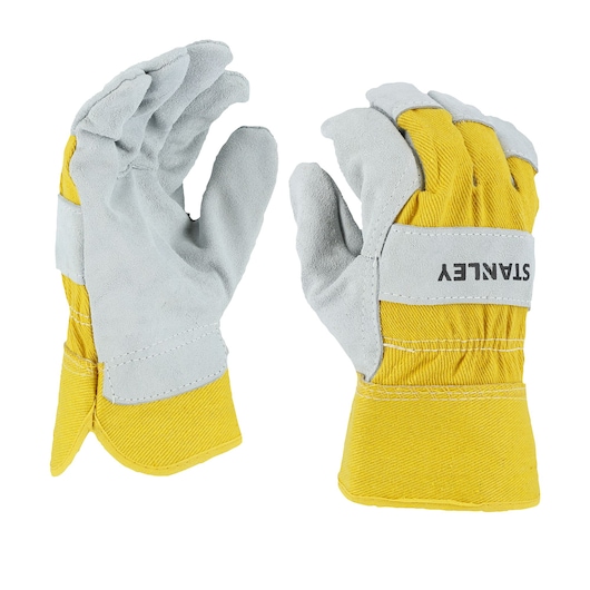 COWHIDE LEATHER PALM GLOVES.