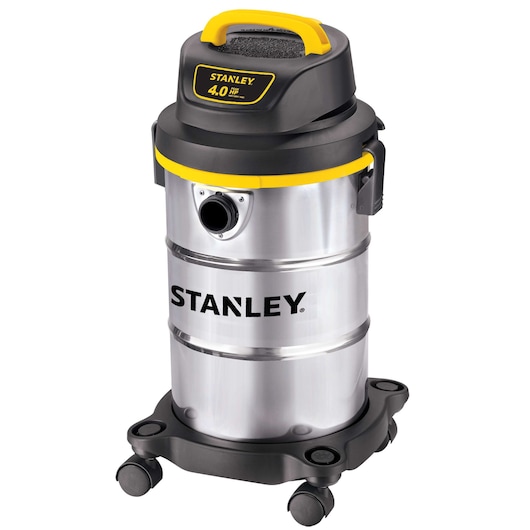 5 GALLON 4 PEAK HORSEPOWER PORTABLE STAINLESS STEEL WET and DRY VACUUM.