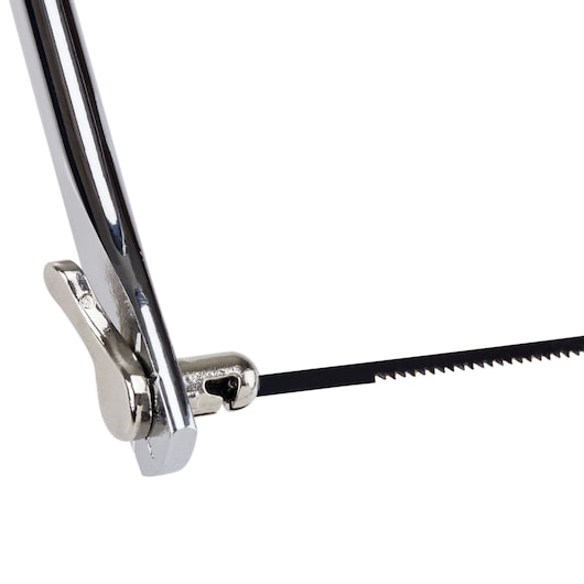 Solid steel frame feature of Pro Coping Saw.