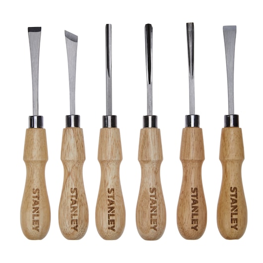 6 piece Wood Carving Tool Set.