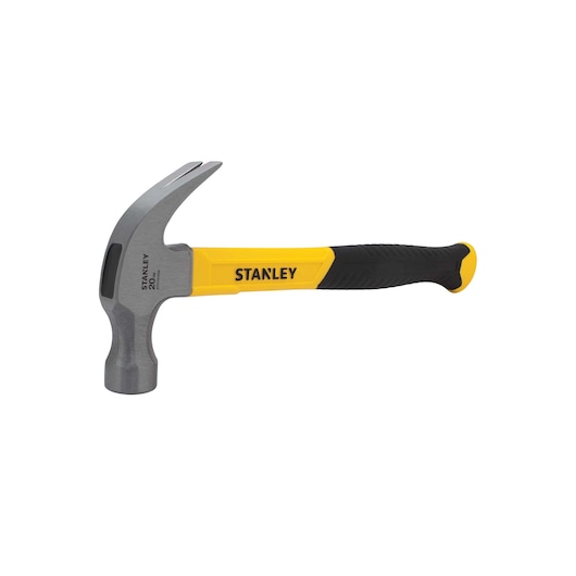 20 Ounce CURVE CLAW FIBERGLASS HAMMER.
