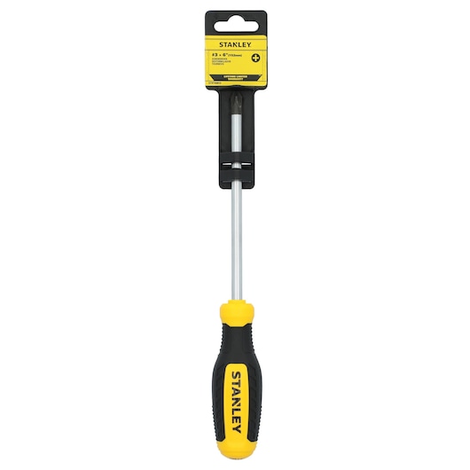 Stanley screwdrivers STHT60810 PH3 x 6" in packaging.