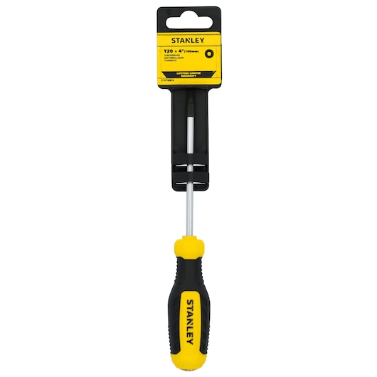 Stanley screwdrivers STHT60816 T20 x 4” in packaging.