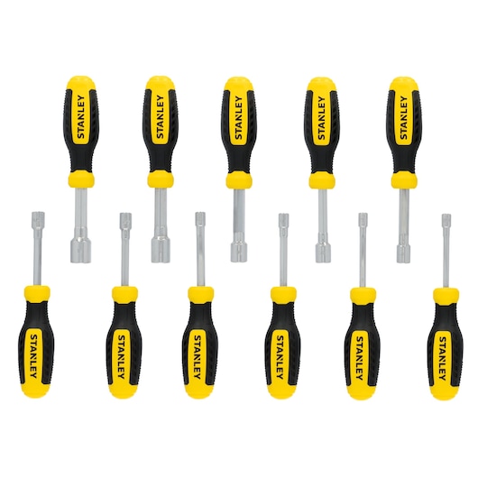 STANLEY 11 pc SAE Nut Driver Set