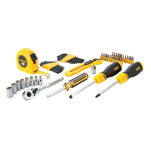 51 pc Mixed Tool Set