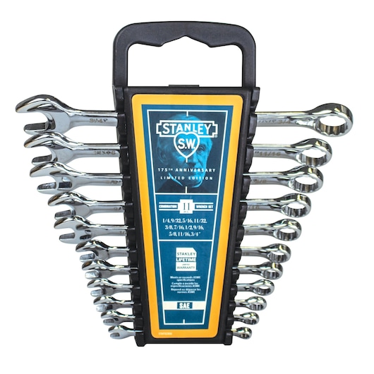 11pc Combination Wrench Set - SAE