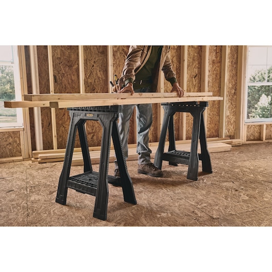 STANLEY® Jr. Folding Sawhorse (2 PK)