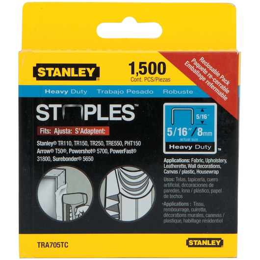 5/16 in Heavy Duty Staples (1500 PK)